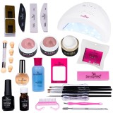 Kit Unghii Gel Manichiura French &amp; Baby Boomer SensoPRO - Promotie #05