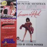 Vinil LP &quot;Japan Press&quot; Stevie Wonder &lrm;&ndash; The Woman In Red (VG+)