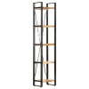 VidaXL Bibliotecă cu 5 rafturi, 40x30x180 cm, lemn masiv mango