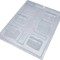 Forma ciocolata bomboane/praline cufar, 3 parti, 6 cavitati, 44x33x38mm
