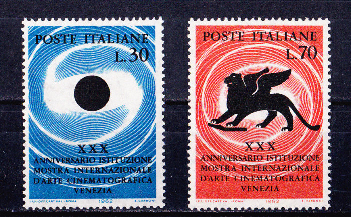 TSV$ - 1962 MICHEL 1124-1125 ITALIA MNH/** LUX