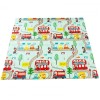 Covor de joaca termoizolant cu 2 fete, din spuma, pliabil, Trafic, 200 x 150 cm