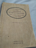 VECHI TRATAT DE HISTOLOGIE IN LIMBA FRANCEZA 1922