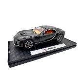 Macheta Bugatti Atlantic negru 1:32 cu sunet si lumini deschide usile si capotele