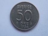 50 ORE 1954 SUEDIA-argint