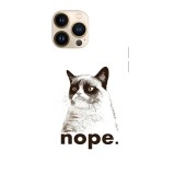 Husa compatibila cu Apple iPhone 12 model Say nope to everything, Silicon, TPU, Viceversa
