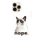Husa compatibila cu Apple iPhone 12 model Say nope to everything, Silicon, TPU, Viceversa