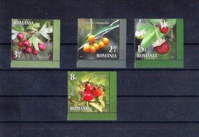 ROMANIA 2017 - FRUCTE DE PADURE, MNH - LP 2162 foto