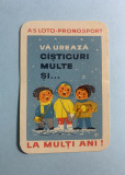 Calendar 1970 loto pronosport