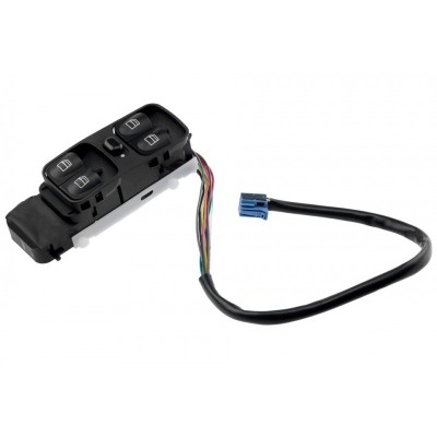 Comutator reglaj geam Mercedes C W203 2000-2007, fara deschidere trapa spate, EWS-ME-023 foto