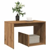 Gossi masa laterala, stejar artizanal,59x36x38 cm, lemn prelucrat