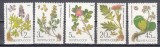 A12 S1 13 - Timbre foarte vechi - URSS - plante medicinale - 1985