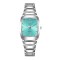 Ceas Dama Lige 89257 Argintiu-Verde , Design Fashion, Functii Multiple, Afisaj Luminos, Rezistent la Apa 3ATM