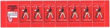 Franta 1993 - ziua marcii postale, 3 serii neuzate in carnet filatelic