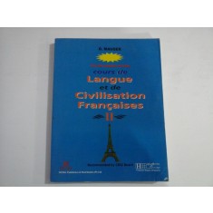 COURS DE LANGUE ET DE CIVILISATION FRANCAISES II - G. MAUGER