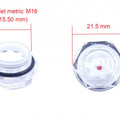 Vizor ulei cap compresor filet plastic metric M16 15.50mm CH075