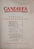 Revista Gandirea, Anul XVIII, nr. 7/septembrie 1939