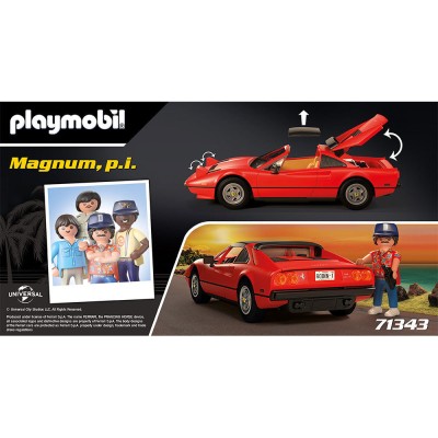 PLAYMOBIL - MAGNUM FERRARI 308 foto
