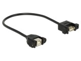 Cablu USB 2.0 DELOCK 85107 USB A la USB B 0,25m Negru 480Mbps