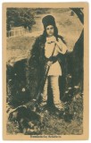 122 - SHEPHERD, ETHNIC, Romania - old postcard - unused