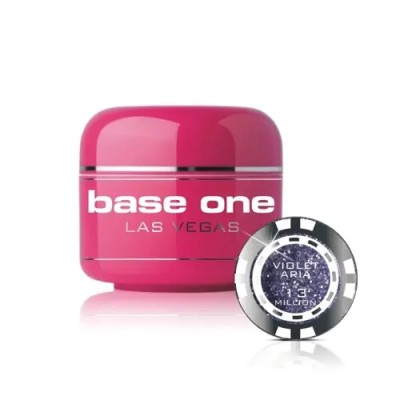 Silcare Base One Color Las Vegas - Violet Aria 13, 5g foto