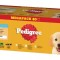 Pedigree Junior plica selec?ie mixta cu orez in aspic 40 x 100 g