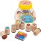 Set de 8 stampile cu animale, tusiera inclusa