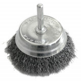 Strend Pro brush CCB-509, 100 mm, perie pentru ghiveci, ondulată, cu tijă, s&acirc;rmă 0,30 mm