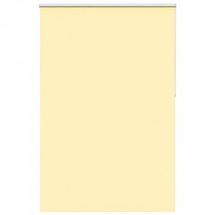 Jaluzea cu role opace galben 145x230 cm Lățime material 141,6 cm