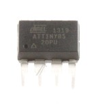 AVR MICROCONTROLER ATTINY85-20PU Circuit Integrat ATMEL CORPORATION