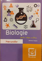 Memorator de biologie pentru clasa a XII-a foto