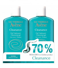 Pachet Gel de curatare Cleanance Duo - 70% al doilea produs Avene 2 x 200 ml foto