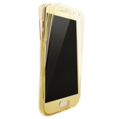 Husa de protectie flippy&amp;Acirc;&amp;reg; pentru samsung a3 2017 full tpu 360 auriu foto