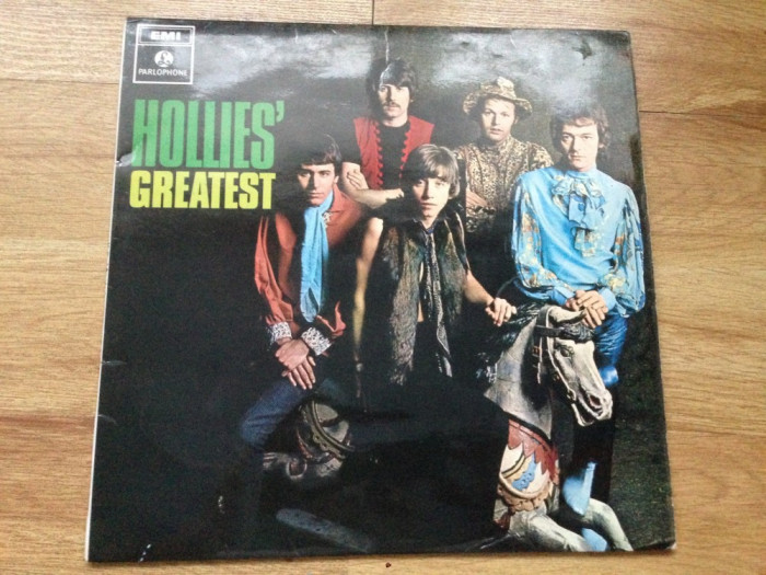 THE HOLLIES - GREATEST (1969,PARLOPHONE, Made in UK) vinil vinyl