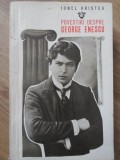 Povestiri despre George Enescu - Ionel Hristea, Editura Tineretului 1968, Limba Romana, Carte Arta Muzicala