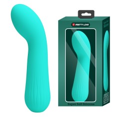 Vibrator G-Spot Pretty Love Faun Green din Silicon Moale