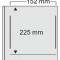 Folii cu un buzunar de 152 x 225 mm pentru formate A5 - Universal