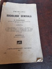 H. Fundateanu - Principii de Sociologie Generala