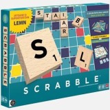 Joc de societate Scrabble cu piese din lemn, 8+ ani, CMCLASS
