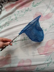 Plasă marină de prins crabi și peștișori foto