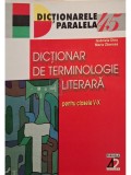 Gabriela Dinu - Dictionar de terminologie literara - Pentru clasele V-X (Editia: 2003)