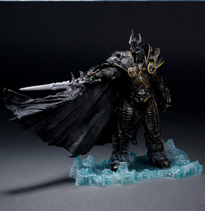 Figurina Arthas Menethil Lich king World of Warcraft wow Blizzard 22cm