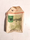 Ambalaj pachet tigari Carpati, din 1975 (fara tigarete), vintage, colectie