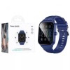 Smartwatch Sport Hoco Y27, Bluetooth 5.0, Apel, Display 1.95&rdquo;, 230mAh, Albastru, Otel inoxidabil, Android Wear