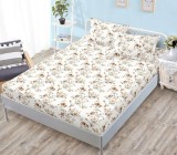 Husa Pat cu Elastic 3 Piese 180x200 cm + 2 Fete Perna 50x75 cm