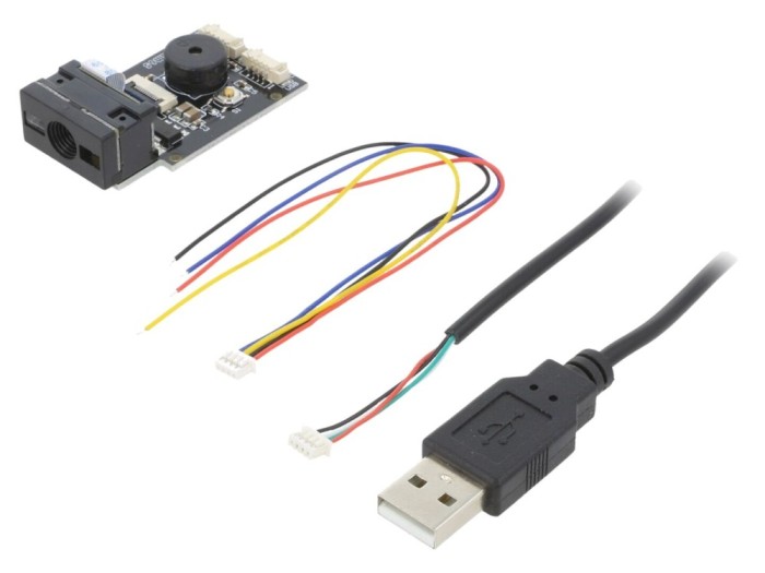Cititor coduri de bare și QR USB