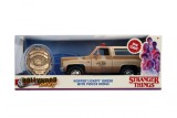 MACHETA METALICA 1980 CHEVY POLICE K5 SCARA 1 LA 24 SuperHeroes ToysZone, Simba