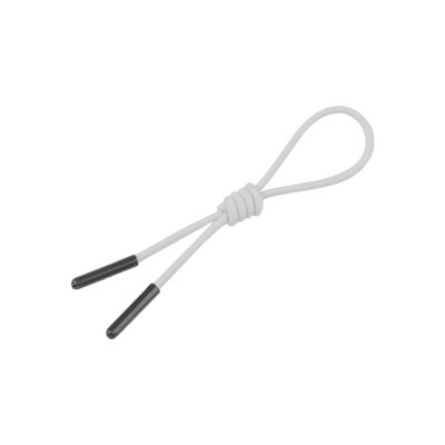 Tragator elastic pentru fermoar Crisalida, lungime 90 mm, Alb foto