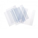Invelitoare caiet special muzica/biologie/geografie, dimensiune 50 x 18,1 cm, PP, 110 microni, transparenta