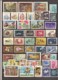 L6 , Lot 50 de timbre diferite Romanesti , stampilate, Stampilat